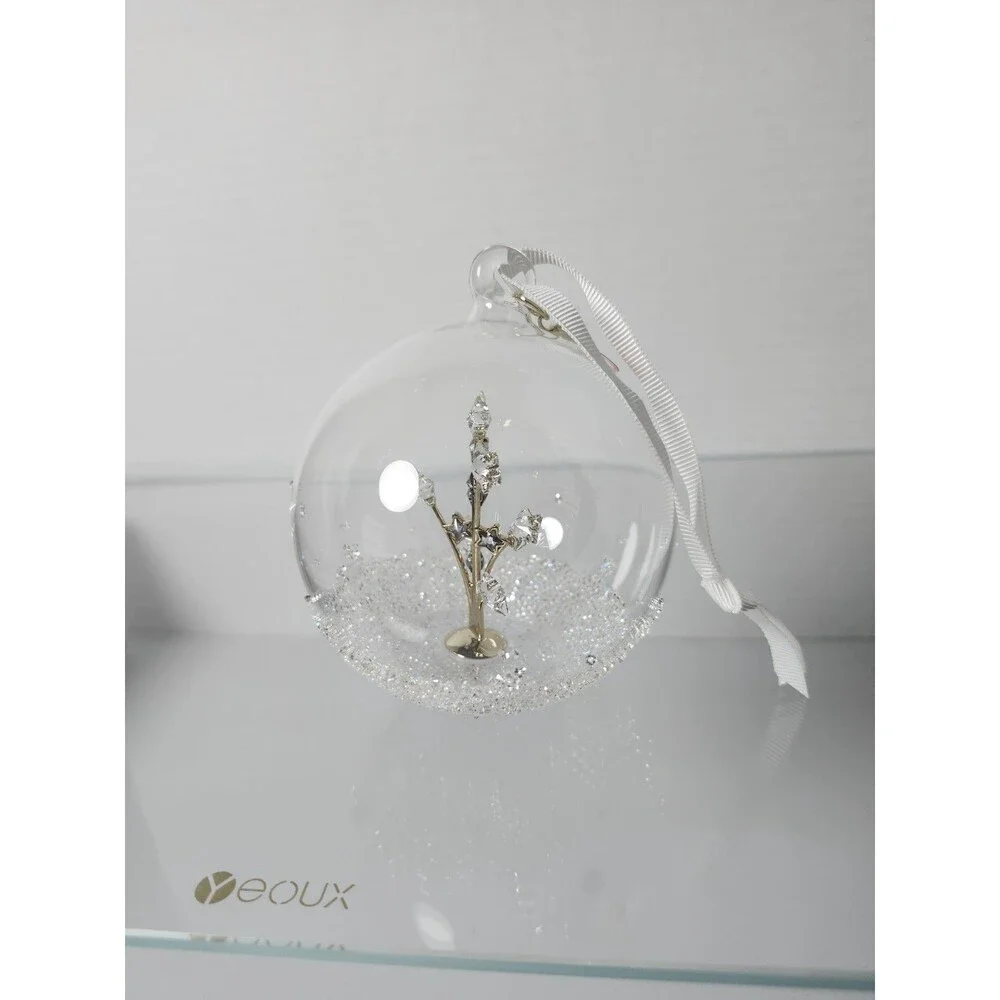 SWAROVSKI Holiday Christmas Annual Edition Ball Ornament 2024 Open Box